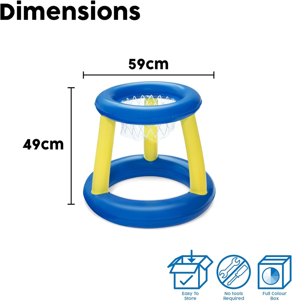JUEGO BASKET ACUATICO 61 CM.