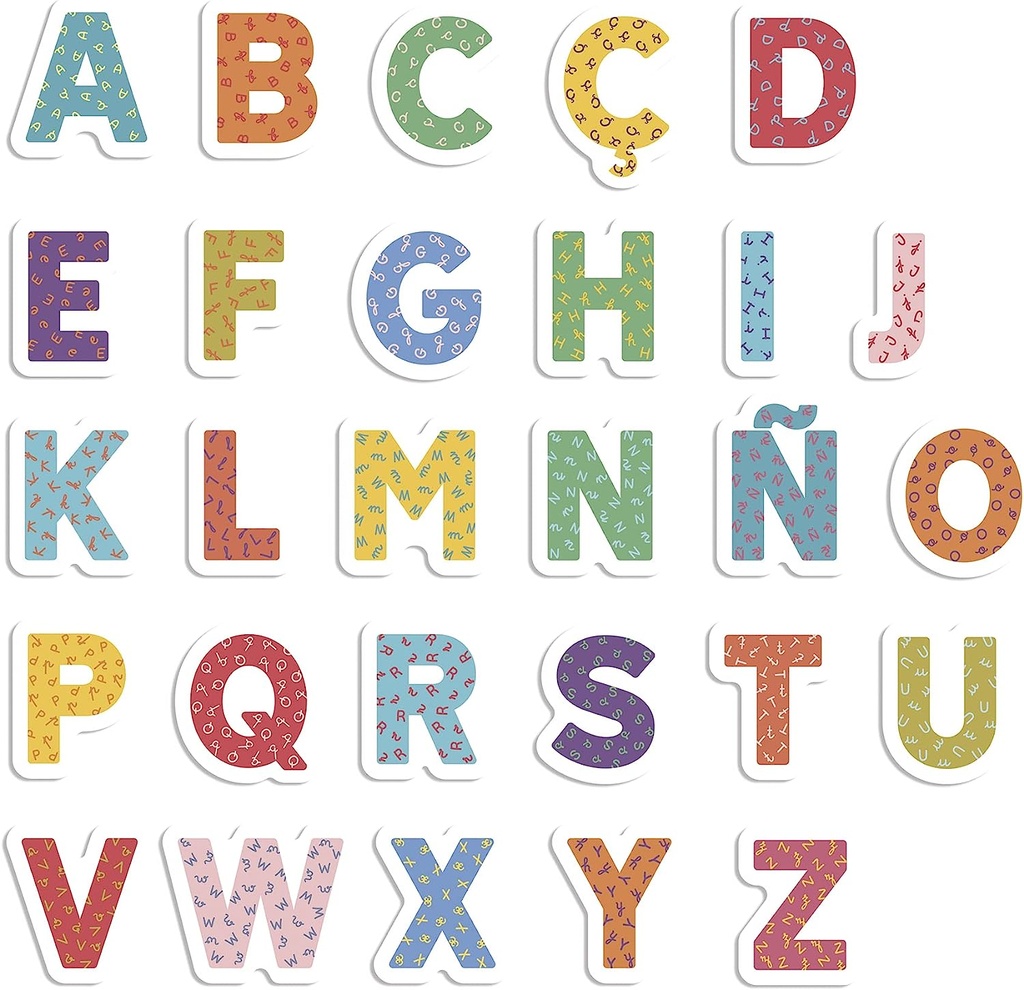 JUEGO MAGNETICO LETRAS 40 P.