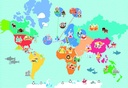 JUEGO MAGNETICO MAPA MUNDI 40P
