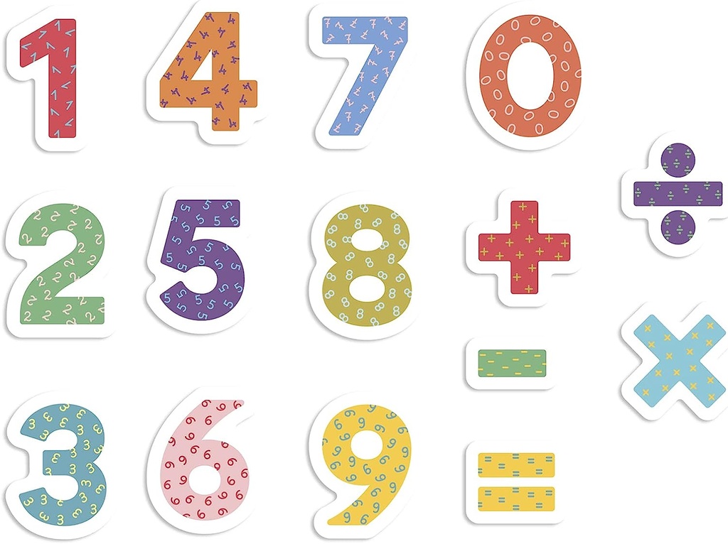 JUEGO MAGNETICO NUMEROS 30 P.
