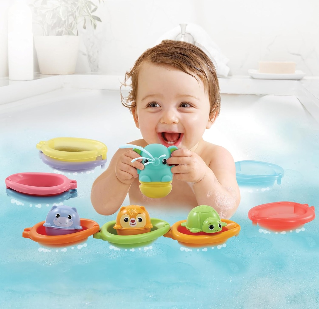 JUGUETES BAÑERA ANIMALES A/AGUA