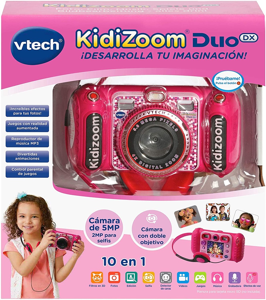 KIDIZOOM DUO DX 10 EN 1 ROSA