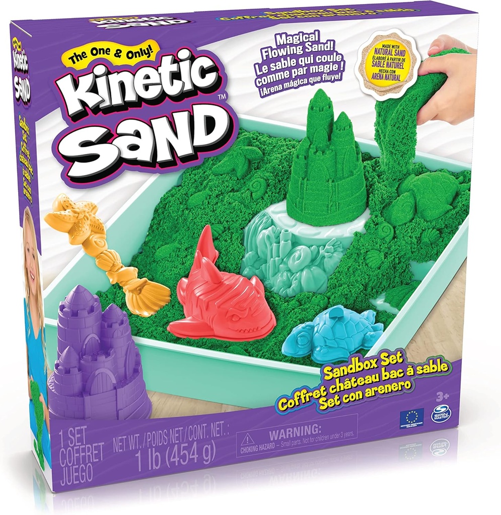 KINETIC SAND SANDBOX SURT.