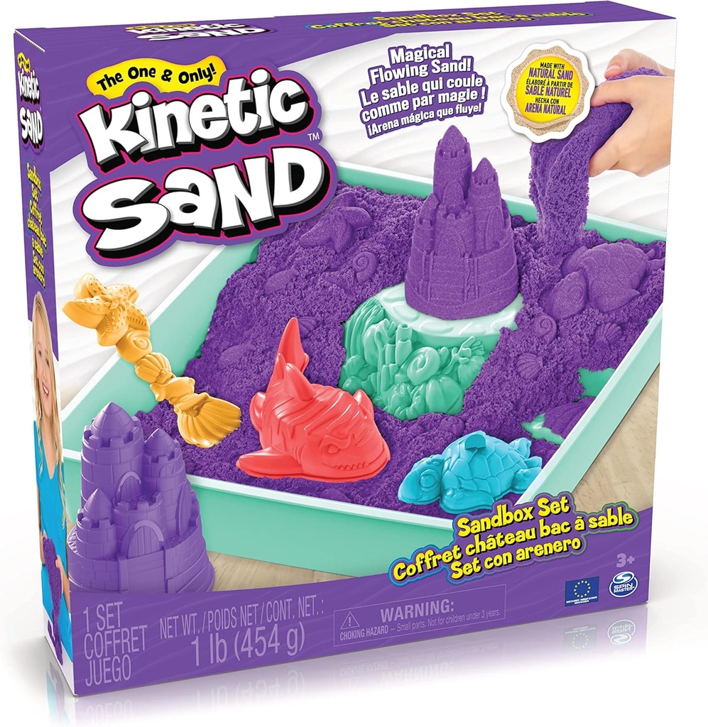 KINETIC SAND SANDBOX SURT.