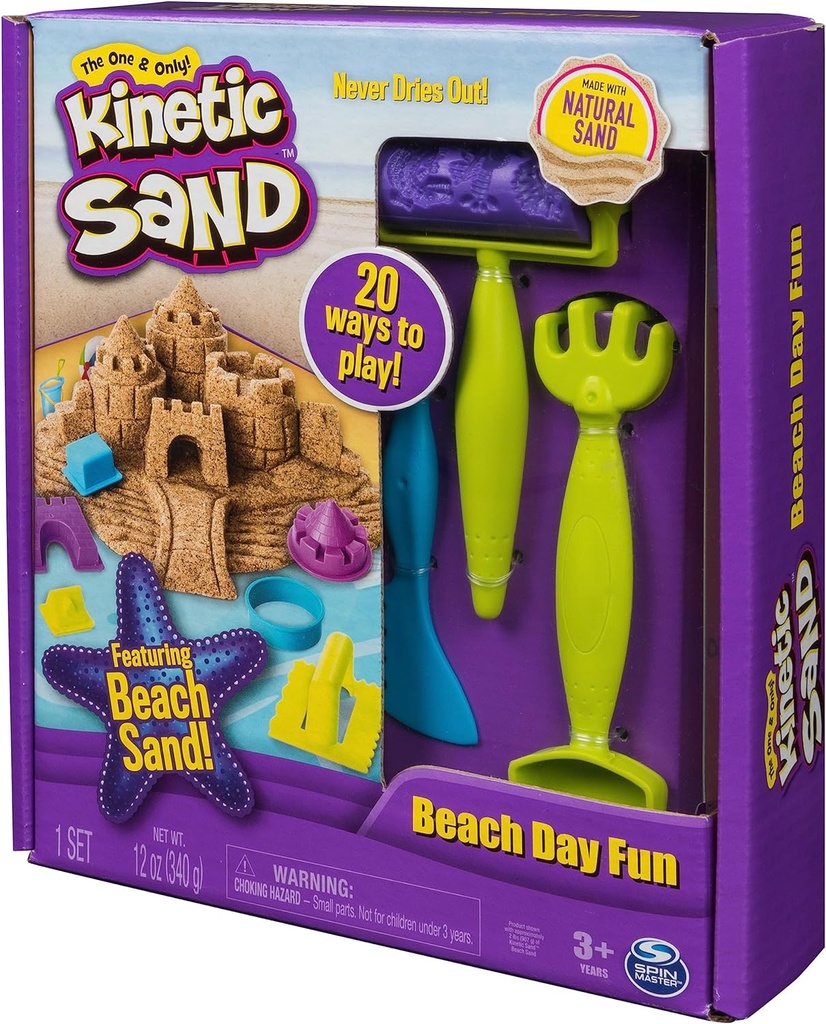 KINETIC SAND UN DIA EN LA PLAYA