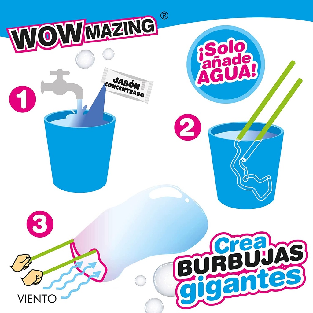KIT BURBUJAS GIGANTES