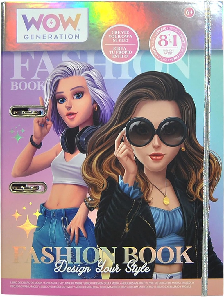 KIT DELUXE FASHION BOOK WOW G.