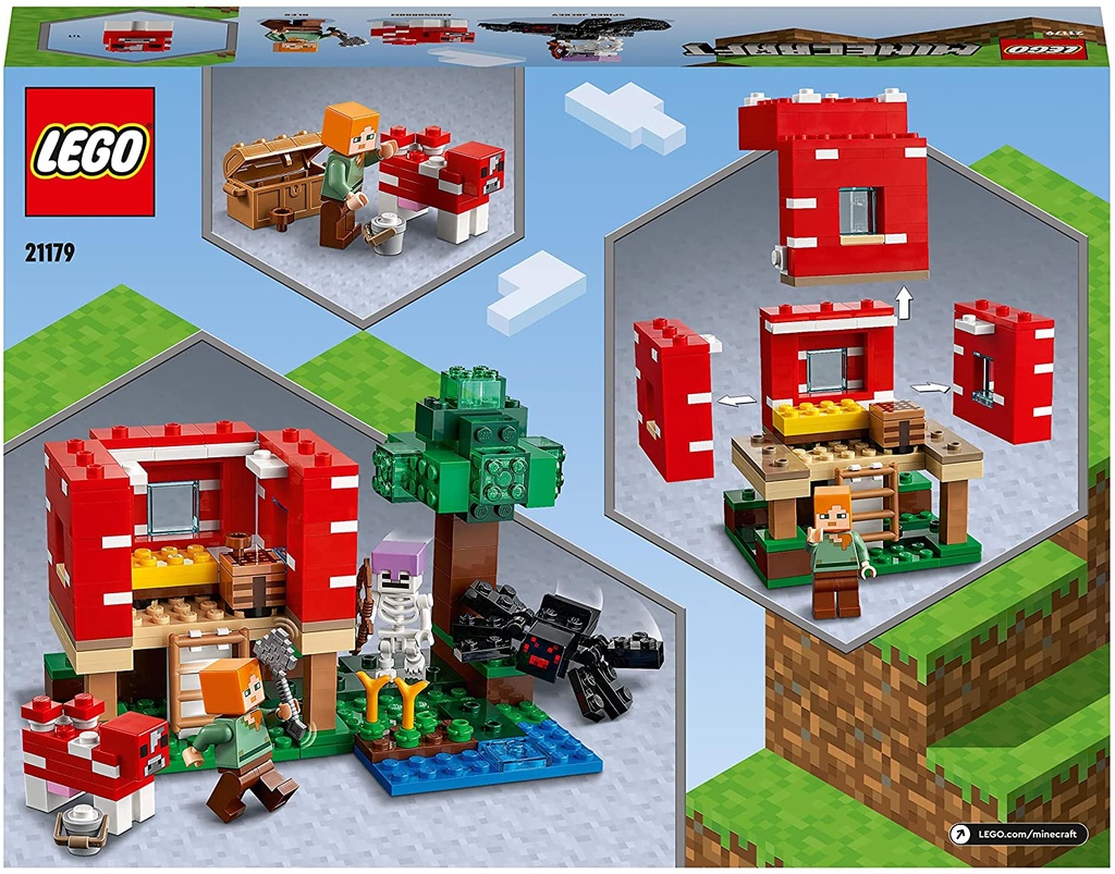 LA CASA-CHAMPIÑON MINECRAFT