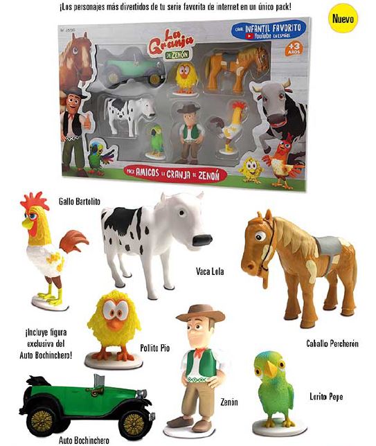 LA GRANJA ZENON PACK AMIGOS