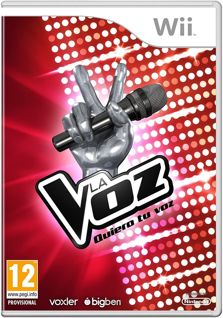 LA VOZ:QUIERO TU VOZ Wii