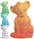 LAMPARA REY LEON 3D MULTICOLOR