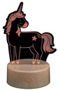 LAMPARA UNICORNIO NAVIDAD