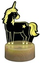 LAMPARA UNICORNIO NAVIDAD