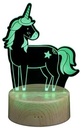 LAMPARA UNICORNIO NAVIDAD