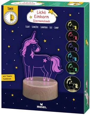 LAMPARA UNICORNIO NAVIDAD