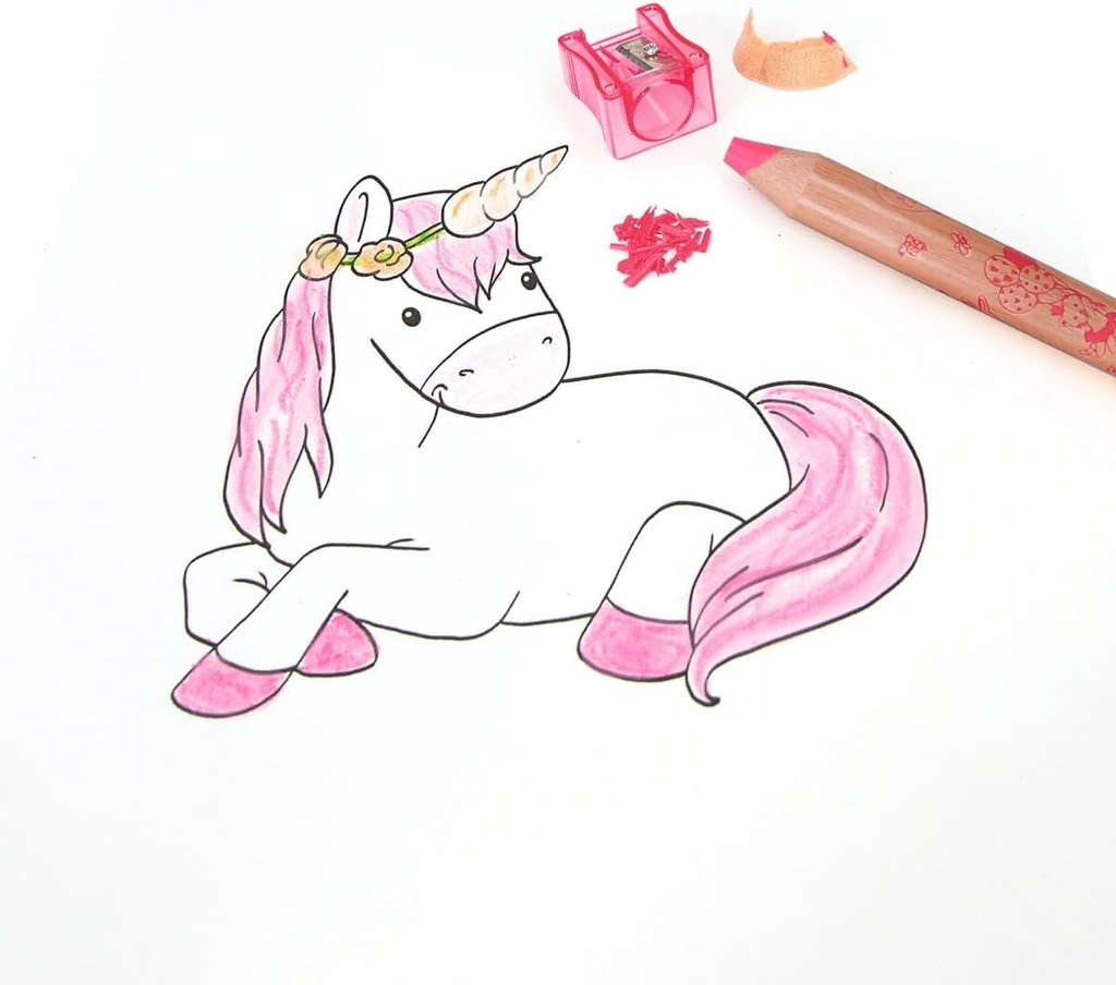 LAPICES COLORES C/SACAPUNTAS PRINCESS MIMI