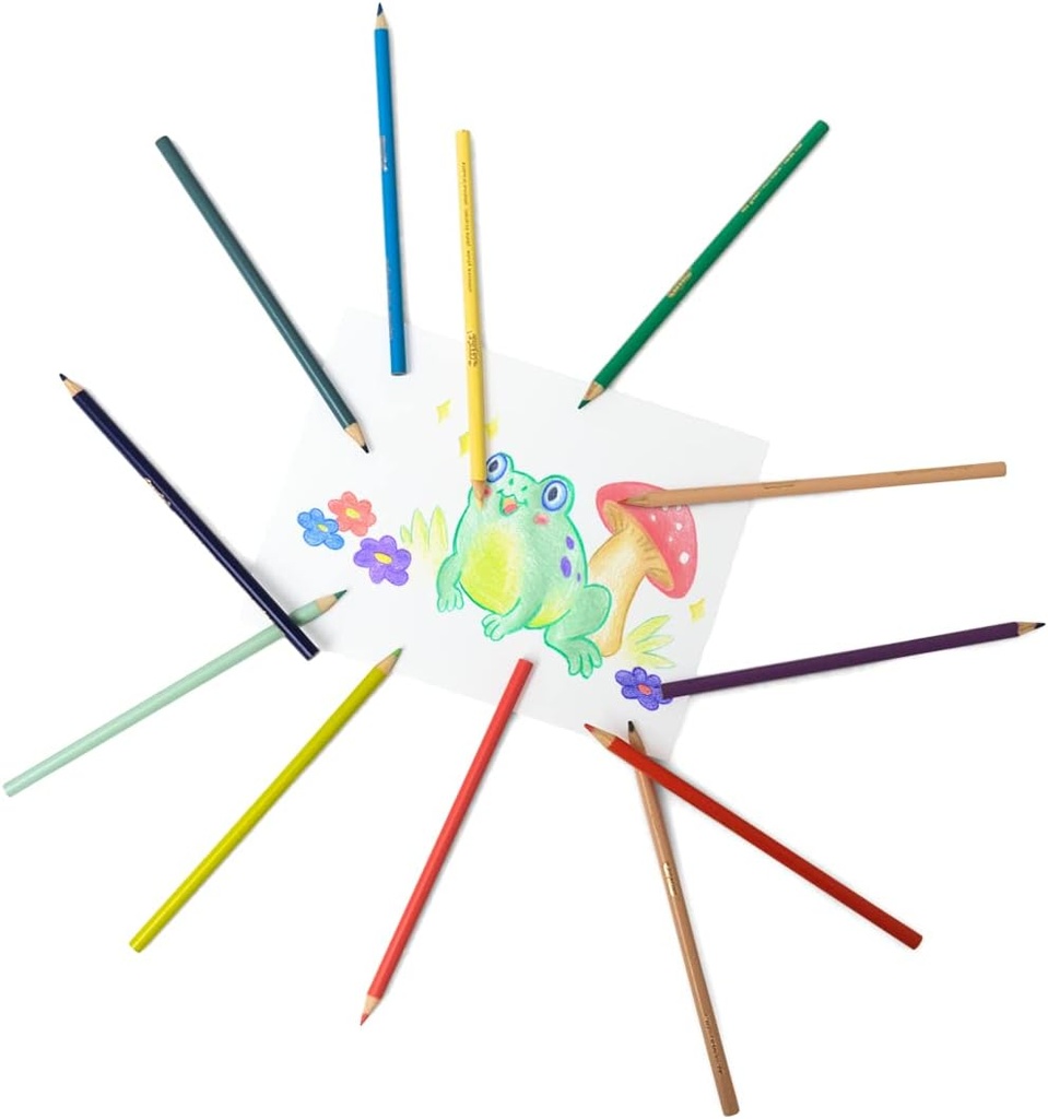 LAPICES COLORES PASTEL (12)