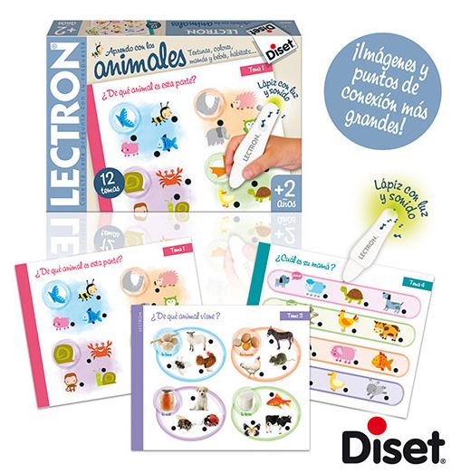 LECTRON LAPIZ BABY ANIMALES