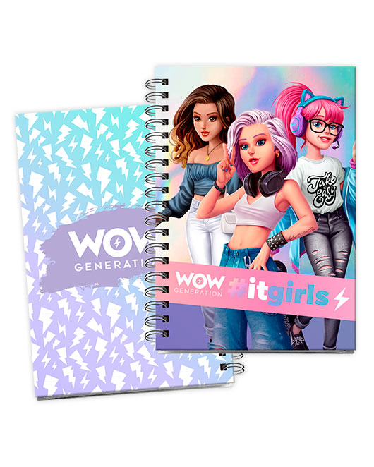 LIBRETA A5 WOW GENERATION