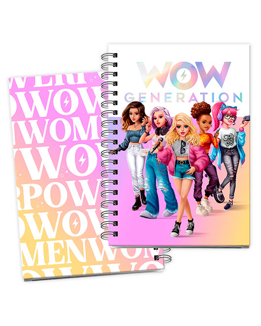 LIBRETA A5 WOW GENERATION
