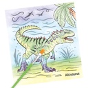 LIBRO ACUARELAS DINO WORLD