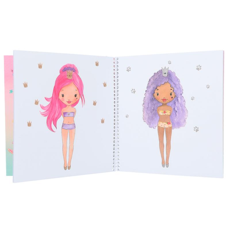 LIBRO COLOREAR DRESS ME UP PRINCESS MIMI