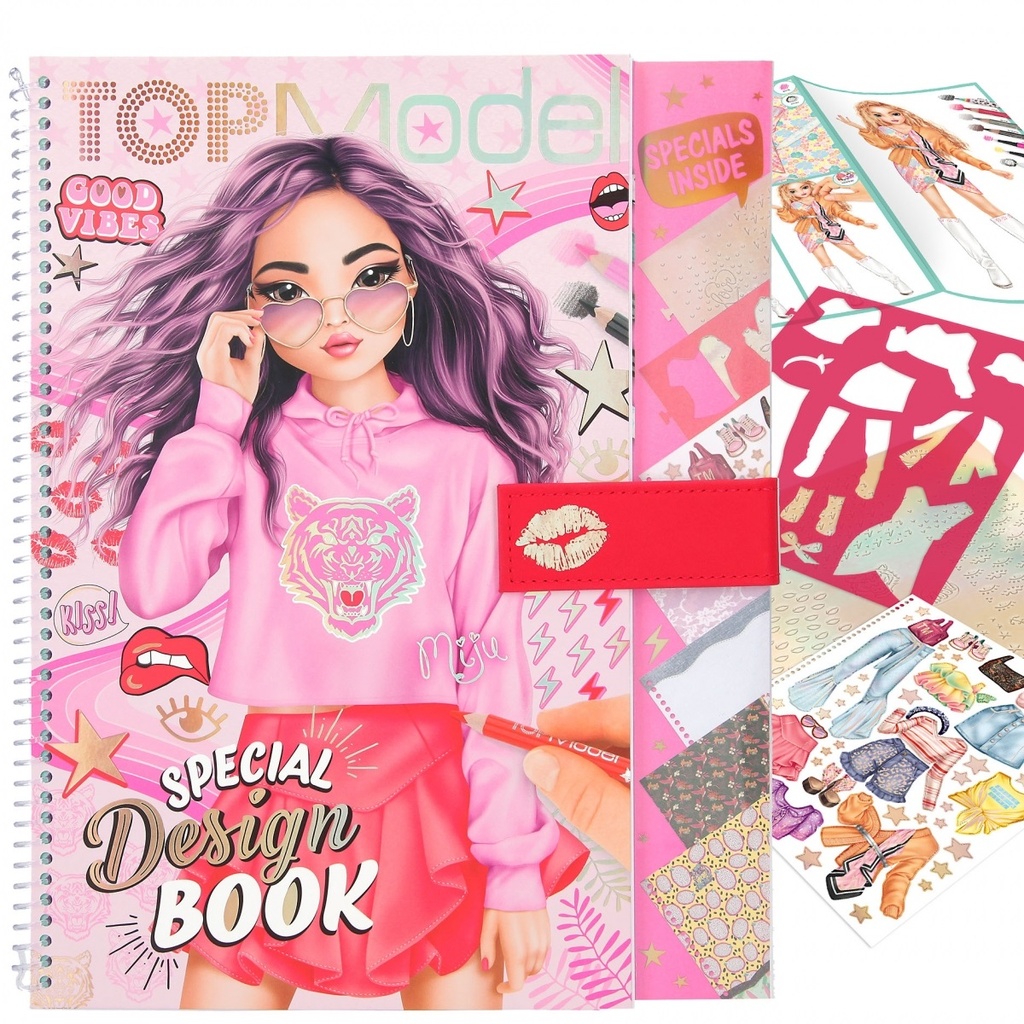 LIBRO COLOREAR ESPECIAL TOP MODEL