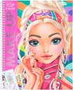 LIBRO COLOREAR MAKE-UP TOP MODEL