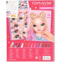LIBRO COLOREAR MAKE-UP TOP MODEL
