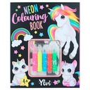 LIBRO COLOREAR NEON YLVI
