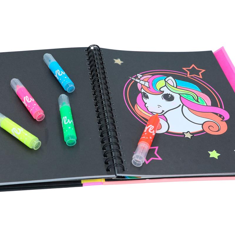 LIBRO COLOREAR NEON YLVI