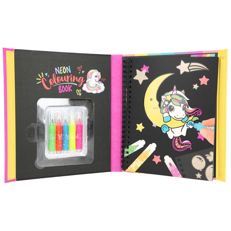 LIBRO COLOREAR NEON YLVI