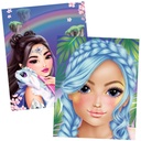LIBRO COLOREAR STICK & SHINE TOP MODEL