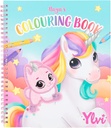 LIBRO COLOREAR UNICORNIO Y LENTEJUELAS YLVI