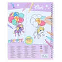 LIBRO COLOREAR+SET COLORES YLVI