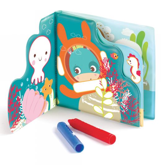 LIBRO DE BAÑO PARA COLOREAR