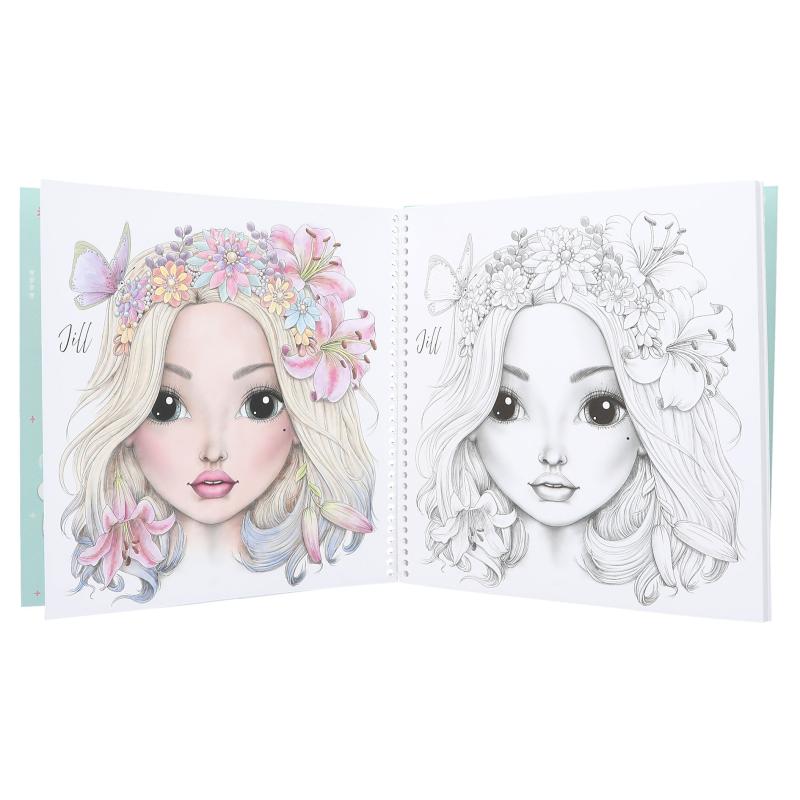 LIBRO ESPECIAL P/COLOREAR TOP MODEL