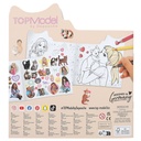 LIBRO PARA COLOREAR KITTY TOP MODEL