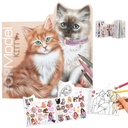 LIBRO PARA COLOREAR KITTY TOP MODEL