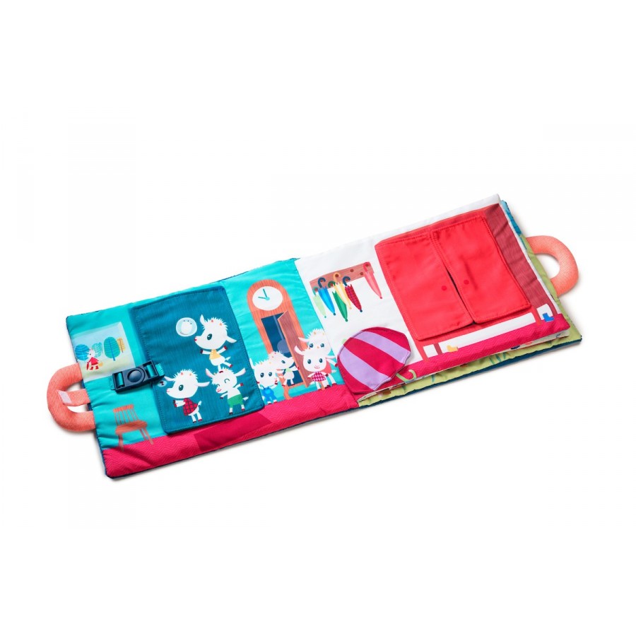 LIBRO TELA LOBO Y 7 CABRITAS