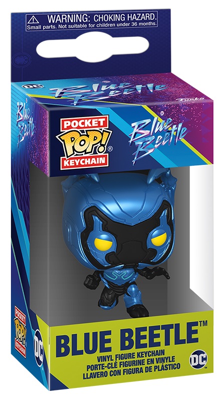 LLAVERO POP BLUE BEETLE