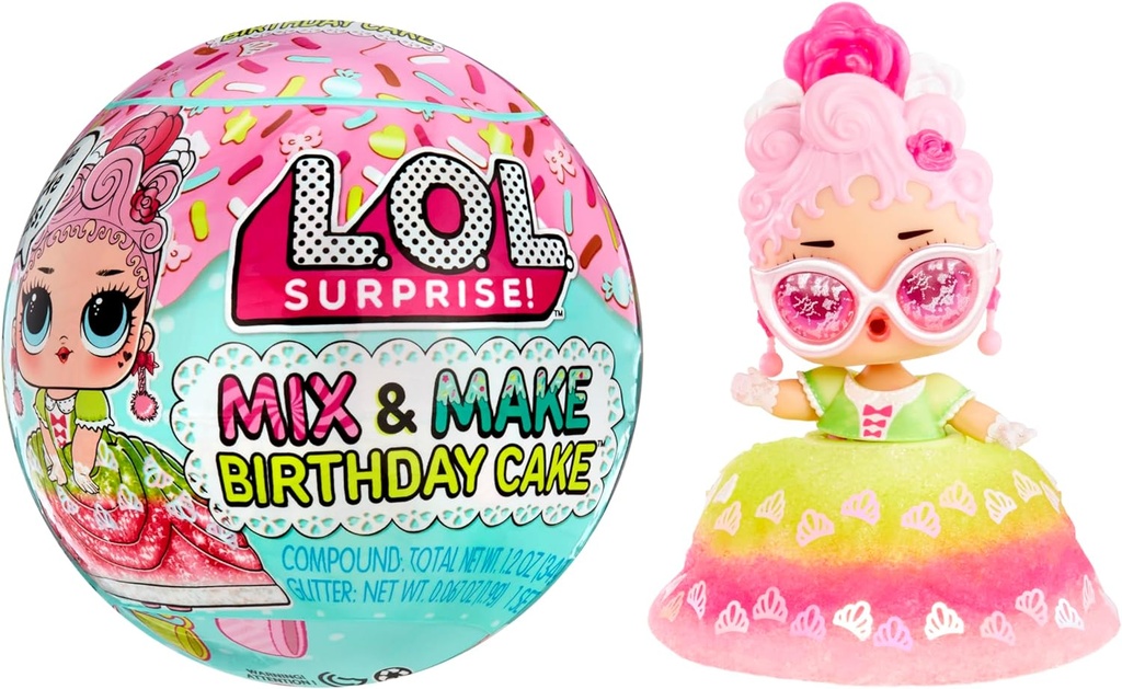 LOL SURPRISE MIX & MAKE CAKE
