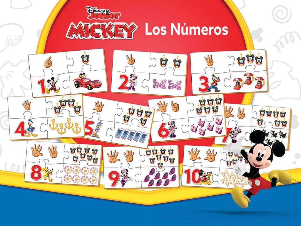 LOS NUMEROS MICKEY & FRIENDS