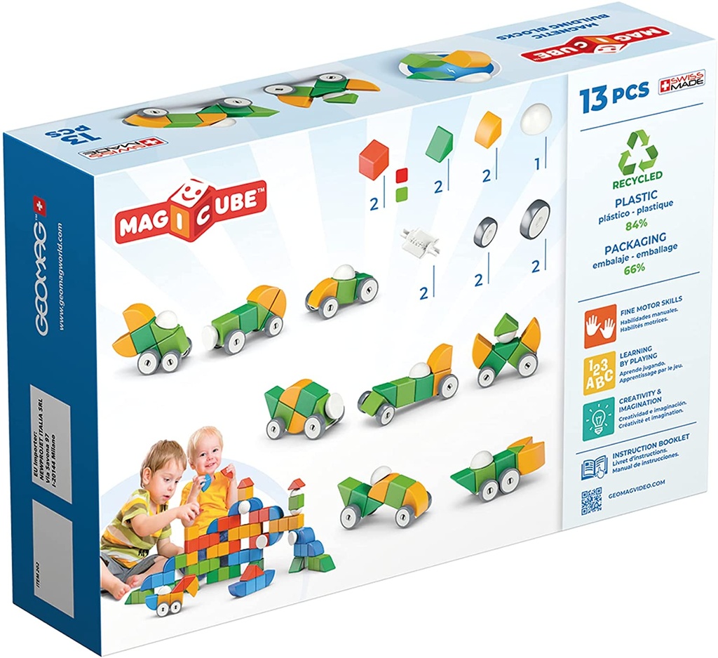 MAGICUBE GREEN WHEELS 13 P.