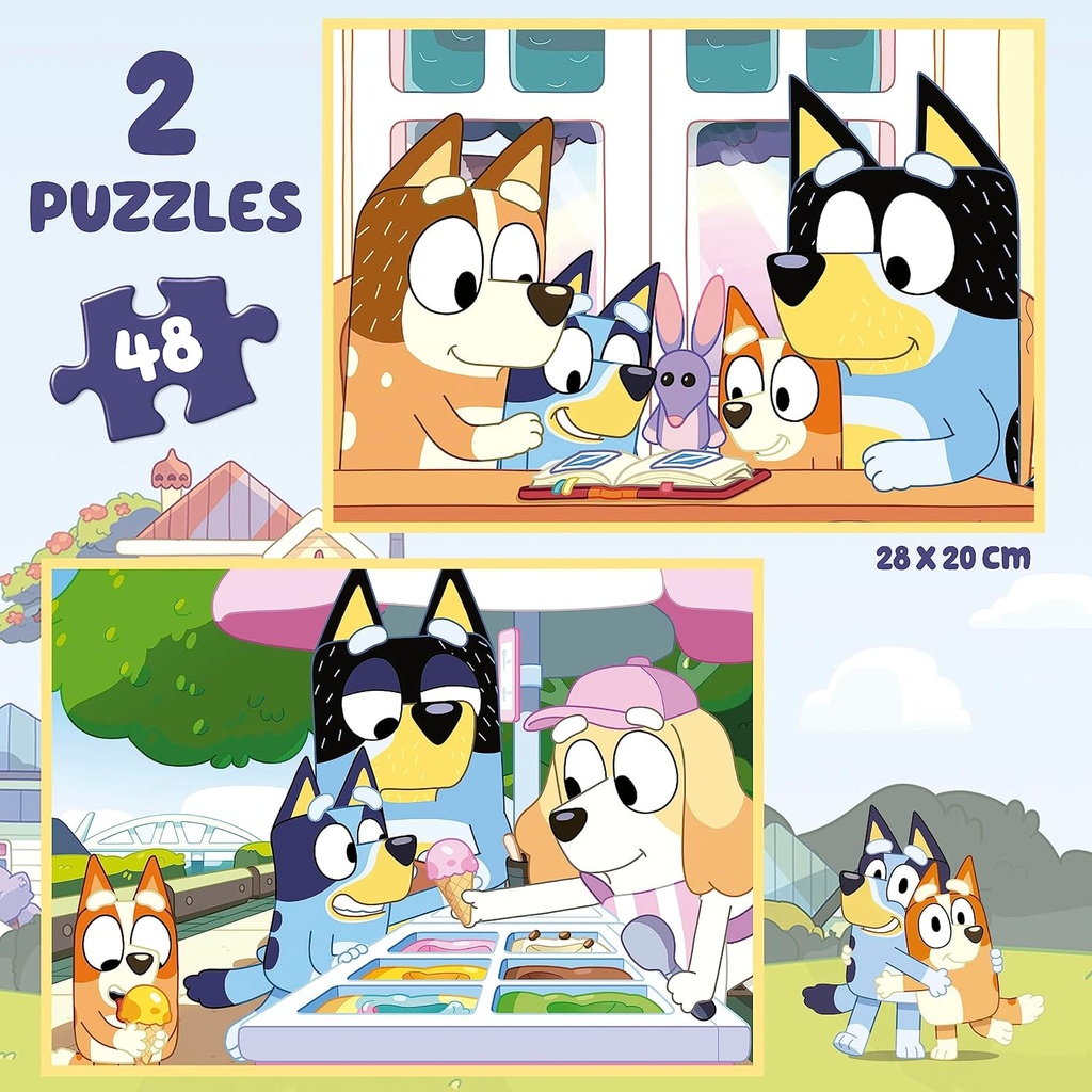 MALETA 2X48 BLUEY