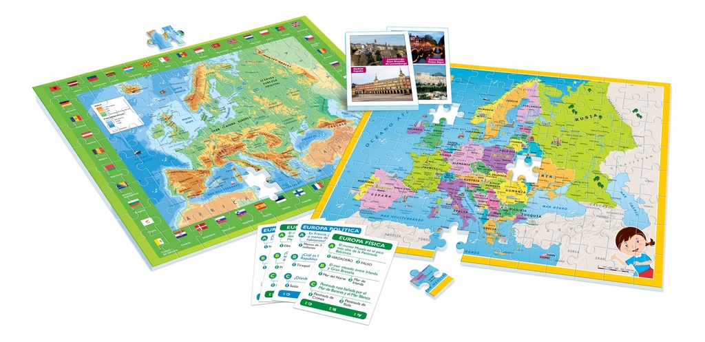 MAPA GEO DESCUBRE EUROPA