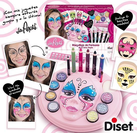 MAQUILLAJE FANTASIA SRTA.PEPIS