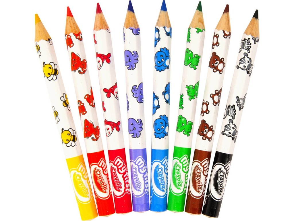 MAXI LAPICES COLORES MK (8 U.)