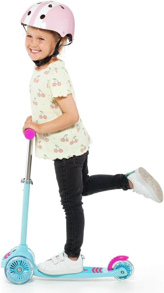 MAXI SCOOTER C/LUCES ROSA