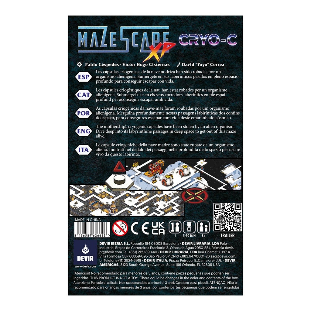 MAZESCAPE - CRYO-C